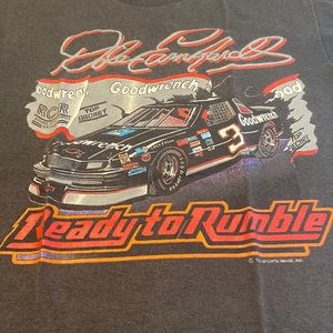 Vtg Sports Image 1989 NASCAR Goodwrench Dale Earnhardt Ready To Rumble T-shirt